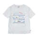 Girl's SS Crew Neck Swimming Dolphins Tee