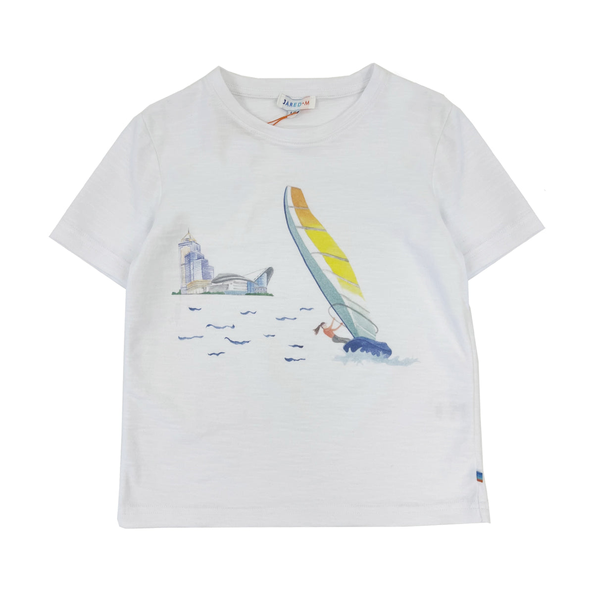 Girl's SS Crew Neck Windsurfing Tee - My Little J