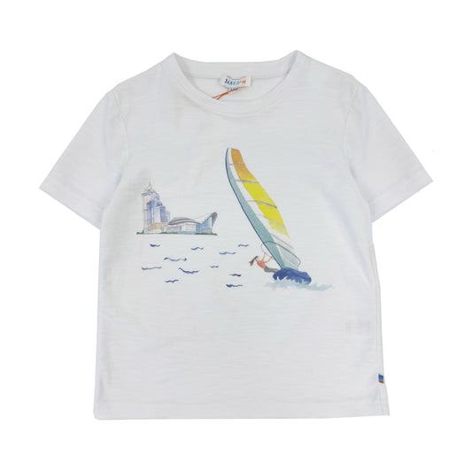 Girl's SS Crew Neck Windsurfing Tee - My Little J