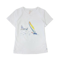 Ladies SS Crew Neck Windsurfing Tee