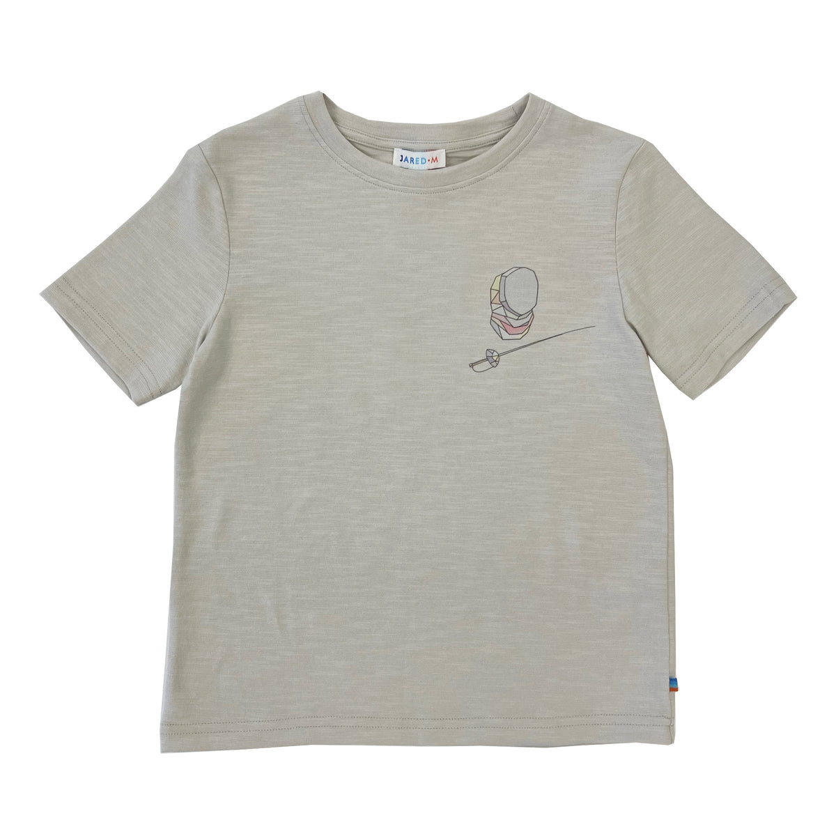 Boy's SS Crew Neck Fencing Tee