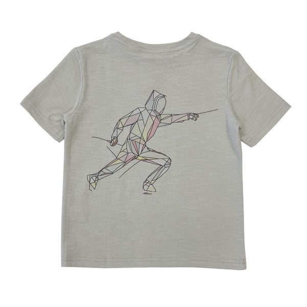 Boy's SS Crew Neck Fencing Tee