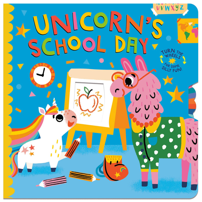 Unicorn's School Day : Turn the Wheels for Some Holiday Fun! - My Little J