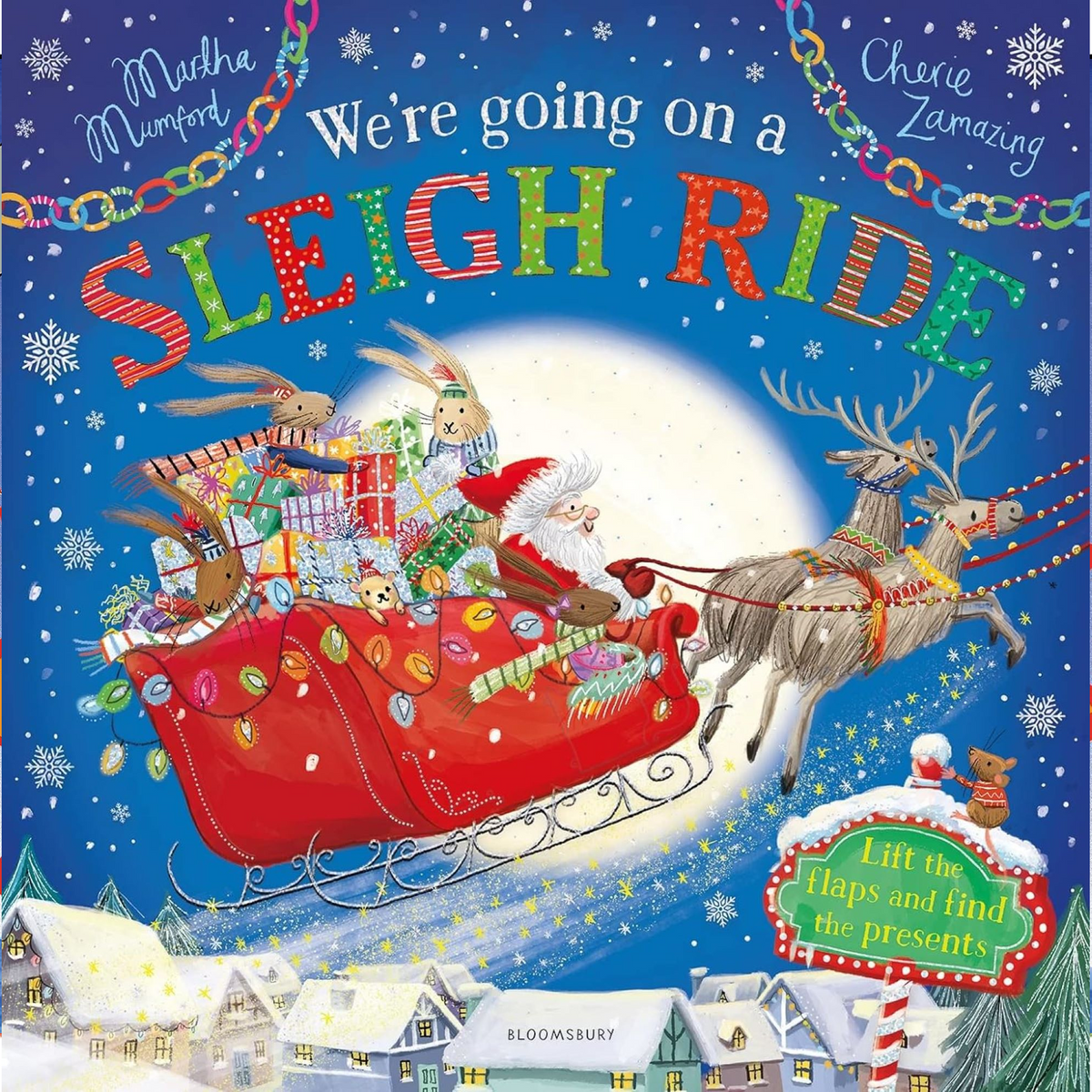 We're Going on a Sleigh Ride: A Lift-the-Flap Adventure - My Little J