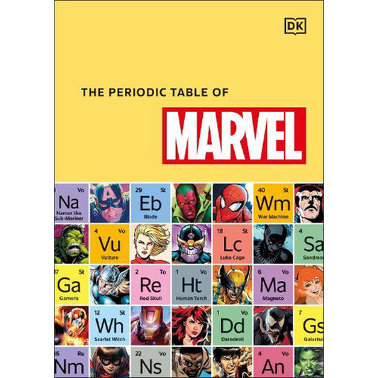 The Periodic Table of Marvel - My Little J