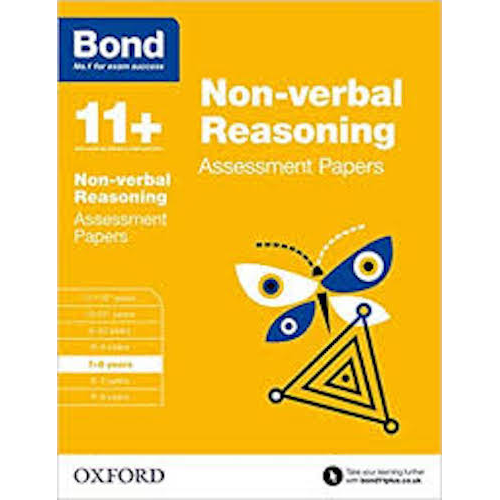 Bond 11+ plus Assessment Papers - Non-verbal Reasoning Assessment Papers: 7-8 years