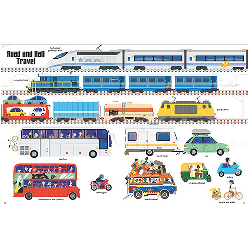 The Ultimate Book of Vehicles : From Around the World - My Little J