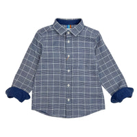 Boy's LS Double Face Flannel Check Shirt - My Little J