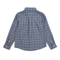 Boy's LS Double Face Flannel Check Shirt - My Little J