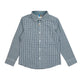 Boy's LS Spread Collar  Gingham Check Shirt - My Little J