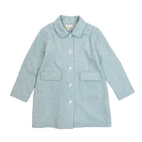 Girl's Peter Pan Collar  Coat
