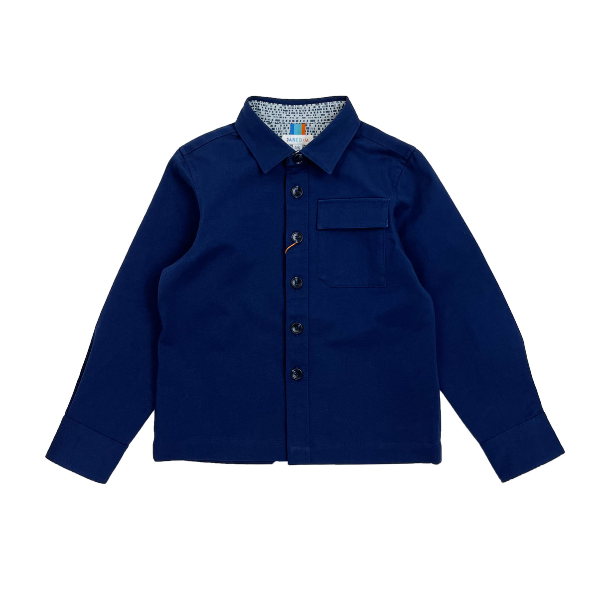 Boy's LS Spread Collar  Overshirt - My Little J