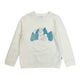 Boy's LS Knit Crew Neck Yeti Pullover