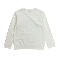 Boy's LS Knit Crew Neck Yeti Pullover