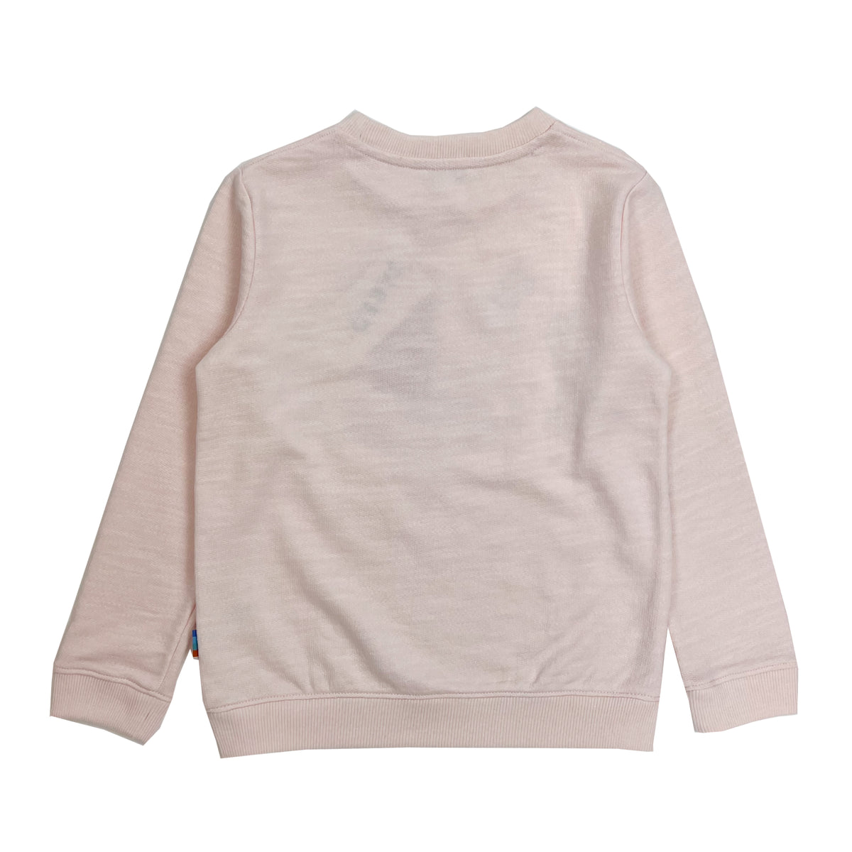 Girl's LS Knit Crew Lovebirds  Pullover