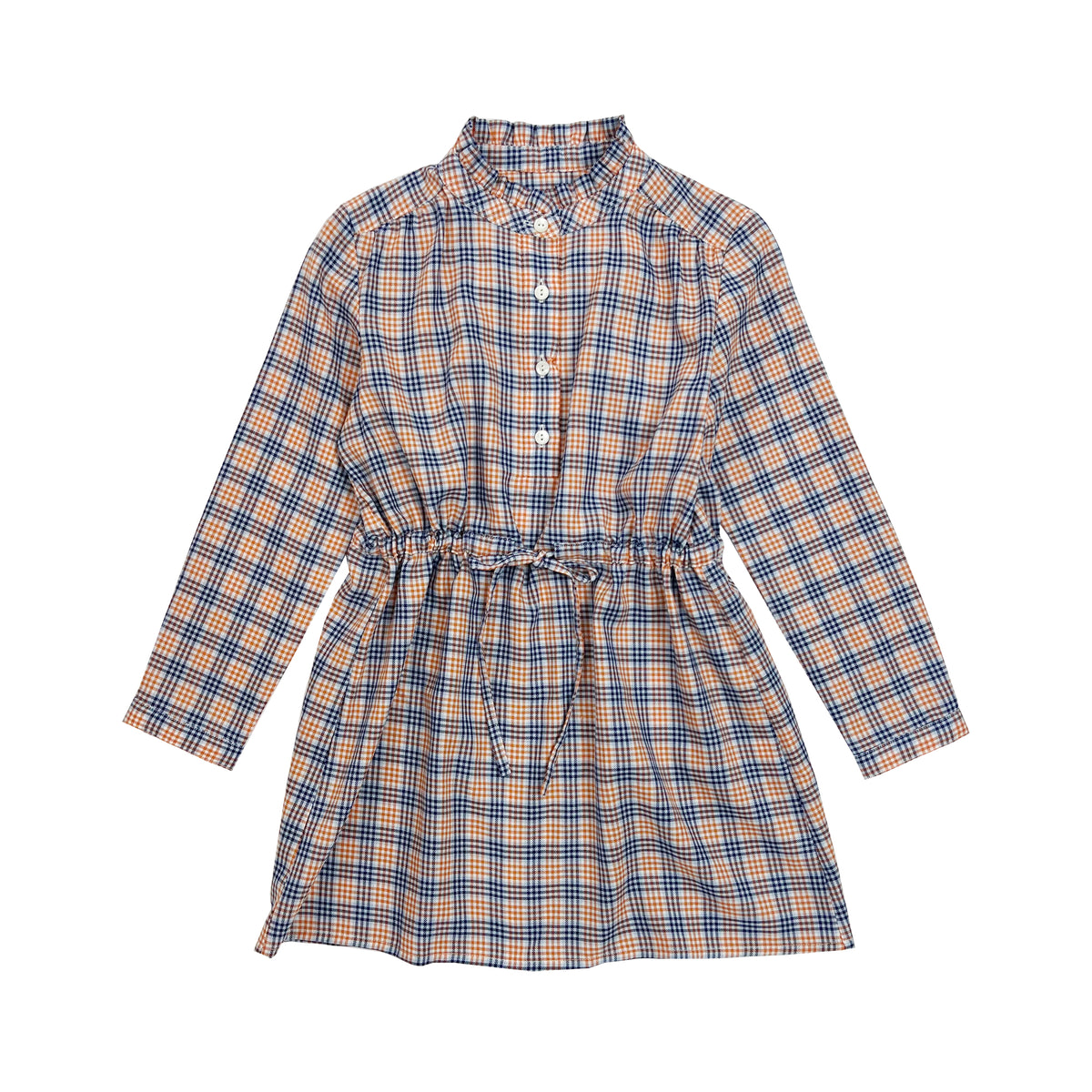 Girl's Ruffle Collar Dress