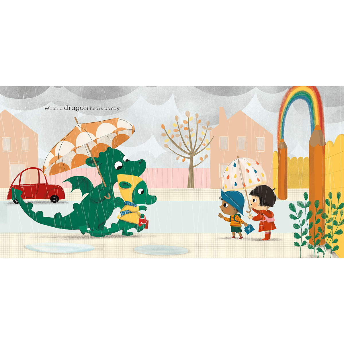 When a Dragon Goes to School - My Little J