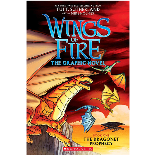 Wings of Fire Graphic Novel 1: The Dragonet Prophecy (PB)