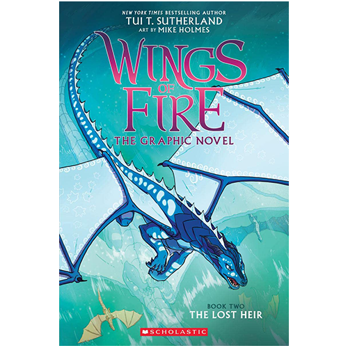 Wings of Fire Graphic Novel Book 2:¬†The Lost Heir (PB)