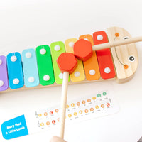 Wooden Caterpillar Xylophone