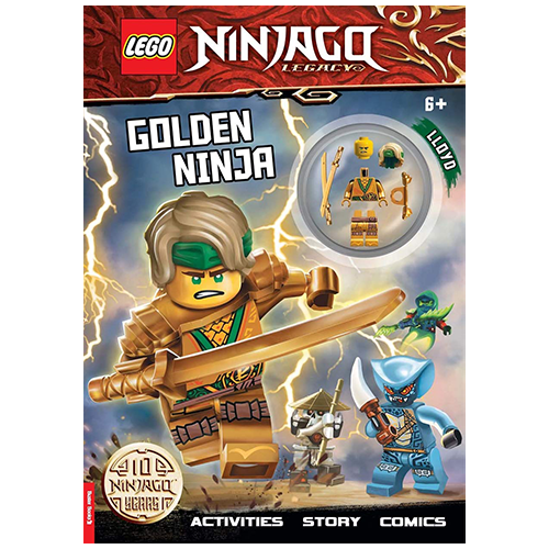 LEGO (R) NINJAGO (R): Golden Ninja : Activity Book with Minifigure